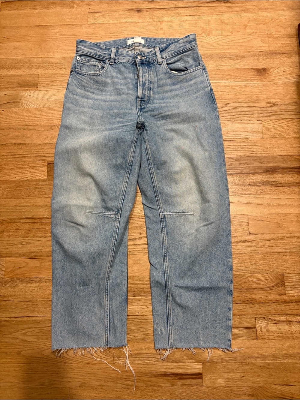 Madewell Darted Barrel Jean